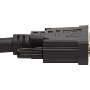 Tripp Lite   DVI KVM Cable Kit DVI, USB, 3.5 mm Audio (3xM/3xM) + USB (M/M) + DVI (M/M), 1080p, 6 ft., Black video / USB / audio cable kit 6… P784-006-DVU