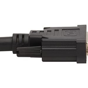 Tripp Lite   DVI KVM Cable Kit DVI, USB, 3.5 mm Audio (3xM/3xM) + USB (M/M), 1080p, 6 ft., Black video / USB / audio cable kit 6 ft P784-006-U