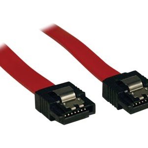 Tripp Lite   1ft Serial ATA SATA Latching Signal Cable 7Pin / 7Pin M/M 1′ SATA cable 1 ft P940-12I