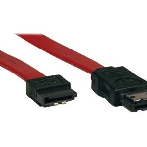 Tripp Lite   18in Transition Cable SATA eSATA 7Pin / 7Pin M/M 18″ SATA to eSATA cable 1.5 ft P952-18I