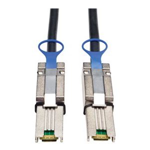 Tripp Lite   3m External SAS Cable 4-Lane Mini-SAS SFF-8088 to Mini-SAS SFF-8088 10ft 10′ SAS external cable 10 ft S524-03M