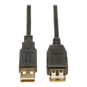Tripp Lite   6ft USB 2.0 Hi-Speed Extension Cable Shielded A Male / Female 6′ USB extension cable USB to USB 6 ft U024-006