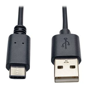 Tripp Lite   6ft USB 2.0 Hi-Speed Cable A Male to USB Type-C USB-C Male 6′ USB-C cable USB-C to USB 6 ft U038-006