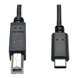 Tripp Lite   6ft USB 2.0 Hi-Speed Cable B Male to USB Type-C USB-C Male 6′ USB-C cable USB-C to USB Type B 6 ft U040-006