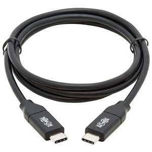 Tripp Lite   USB Type C to USB C Cable USB 2.0 5A Rating USB-IF Cert M/M USB Type C 1M USB-C cable USB-C to USB-C 3.3 ft U040-C1M-C-5A