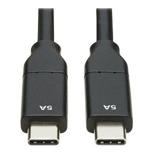 Tripp Lite   USB Type C to USB C Cable USB 2.0 5A Rating USB-IF Cert M/M USB B Type C 3M USB-C cable USB-C to USB-C 10 ft U040-C3M-C-5A