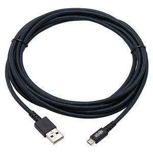 Tripp Lite   Heavy Duty USB-A to USB Micro-B Charging Sync Cable Android 10ft 10′ USB cable Micro-USB Type B to USB 10 ft U050-010-GY-MAX