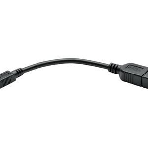 Tripp Lite   6 Inch Micro USB to OTG Host Adapter Cable 5-Pin Micro USB A/A M/F 6″ USB cable Micro-USB Type B to USB 5.9 in U052-06N