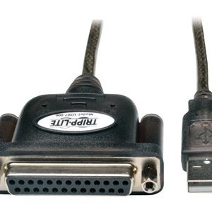 Tripp Lite   6ft Hi-Speed USB to IEEE 1284 Parallel Printer Adapter Cable 6′ parallel adapter USB IEEE 1284 U207-006