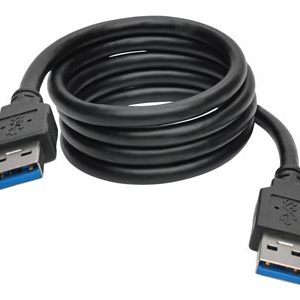 Tripp Lite   3ft USB 3.0 SuperSpeed A/A Cable M/M 28/24 AWG 5 Gbps Black 3′ USB cable USB Type A to USB Type A 3 ft U320-003-BK