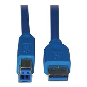Tripp Lite   6ft USB 3.0 SuperSpeed Device Cable 5 Gbps A Male to B Male 6′ USB cable USB Type A to USB Type B 6 ft U322-006
