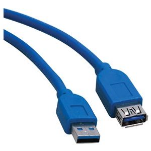 Tripp Lite   6ft USB 3.0 SuperSpeed Extension Cable A Male to A Female 6′ USB extension cable USB Type A to USB Type A 6 ft U324-006