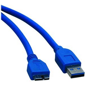Tripp Lite   10ft USB 3.0 SuperSpeed Device Cable USB-A Male to USB Micro-B Male 10′ USB cable USB Type A to Micro-USB Type B 10 ft U326-010