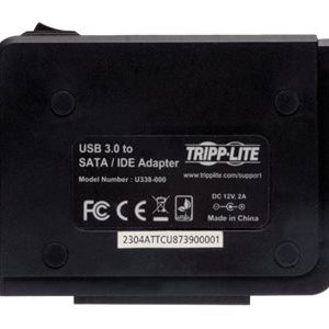 Tripp Lite   USB 3.0 SuperSpeed to Serial ATA SATA and IDE Adapter for 2.5in and 3.5 inch Hard Drives storage controller SATA 6Gb/s USB 3.0 U338-000
