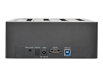Tripp Lite 4-Bay Docking Station USB 3.0/eSATA to SATA 2.5-3.5" Hard Drives HDD station SATA 6Gb/s 6Gb/s, USB 3.0 U339-004 - Corporate Armor