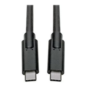 Tripp Lite   USB Type-C to Type-C Cable, M/M, 3.1, Gen 1, 5 Gbps, 10 ft. Thunderbolt 3 Compatible, 3A Rating USB-C cable USB-C to USB-C 10 ft U420-010