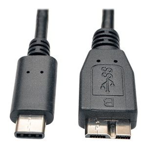 Tripp Lite   3ft USB 3.1 Cable USB Type-C USB-C to Micro-B M/M Gen 1.5 Gbps 3′ USB-C cable Micro-USB Type B to USB-C 3 ft U426-003