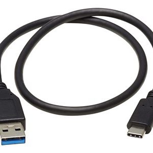 Tripp Lite   USB-C to USB-A Cable (M/M) USB 3.1 Gen 1, 5 Gbps, Thunderbolt 3 Compatible, 20 in. USB-C cable USB-C to USB Type A 1.7 ft U428-20N