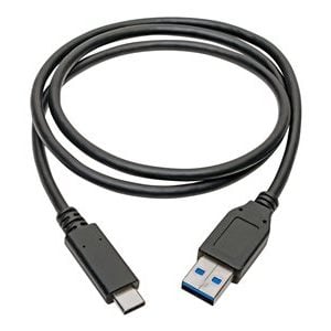 Tripp Lite   USB C to USB-A Cable 3.1 10 Gbps USB-IF Cert USB Type C M/M 3ft USB-C cable USB-C to USB Type A 3 ft U428-C03-G2