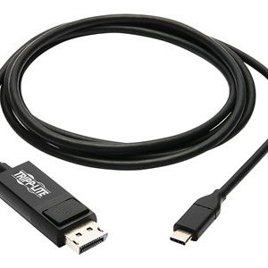 Tripp Lite   USB C to DisplayPort Adapter Cable USB 3.1 Locking 4K USB-C 6ft DisplayPort cable USB-C to DisplayPort 6 ft U444-006-DP-BE