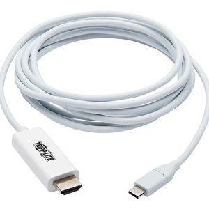 Tripp Lite   USB C to HDMI Adapter Cable USB 3.1 Gen 1 4K 60Hz M/M USB-C White 9ft video cable HDMI / USB 9 ft U444-009-H4K6WE