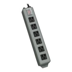 Tripp Lite   Waber Industrial Power Strip – 6 outlet 15′ Cord 5-20P UL620-15