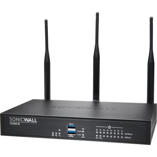 SonicWall  TZ500 Network Security/Firewall Appliance8 Port10/100/1000Base-TGigabit EthernetWireless LAN IEEE 802.11acDES, 3DES… 01-SSC-1744