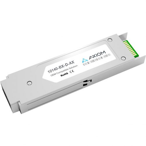 Axiom Memory Solutions  10GBASE-BXD XFP Transceiver for Extreme10140-BX-DFor Optical Network, Data Networking 1 Simplex 10GBase-BX-D NetworkOptical… 10140-BX-D-AX