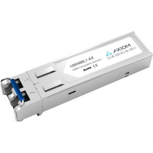 Axiom Memory Solutions  1000BASE-SX SFP Transceiver for Adtran1200480L1100% Adtran Compatible 1000BASE-SX SFP 1200480L1-AX