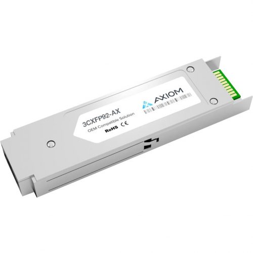 Axiom Memory Solutions  10GBASE-LR XFP Transceiver for 3Com3CXFP921 x 10GBase-LR 3CXFP92-AX