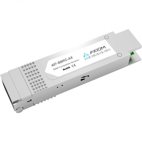 Axiom Memory Solutions  40GBASE-LX4 QSFP+ Transceiver for Dell407-BBRC100% Dell Compatible 40GBASE-LX4 QSFP+ 407-BBRC-AX