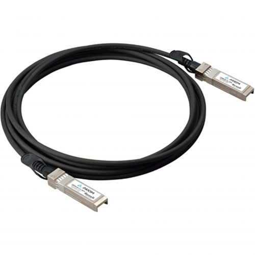 Axiom Memory Solutions  10GBASE-CU SFP+ Active DAC Twinax Cable IBM Compatible 1m3.28 ft Twinaxial Network Cable for Router, Switch, Network DeviceFirst… 46K6182-AX