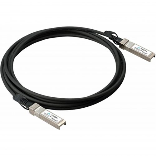 Axiom Memory Solutions  10GBASE-CU SFP+ Passive DAC Twinax Cable Dell Compatible 0.5m1.64 ft Twinaxial Network Cable for Network DeviceFirst End: 1 x SF… 470-AAVK-AX