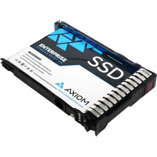 Axiom Memory Solutions  EV100 1.60 TB Solid State Drive2.5″ InternalSATA (SATA/600)500 MB/s Maximum Read Transfer RateHot Swappable256-bit En… 804605-B21-AX