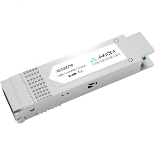 Axiom Memory Solutions  40GBASE-SR4 QSFP+ Transceiver for CiscoQSFP-40G-SR4TAA Compliant100% Cisco Compatible 40GBASE-SR4 QSFP+ AXG93750