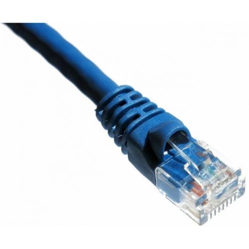 Axiom Memory Solutions 5FT CAT5E 350mhz Patch Cable Molded Boot (Blue)TAA Compliant5 ft Category 5e Network Cable for Network DeviceFirst End: 1 x RJ-4… AXG94079