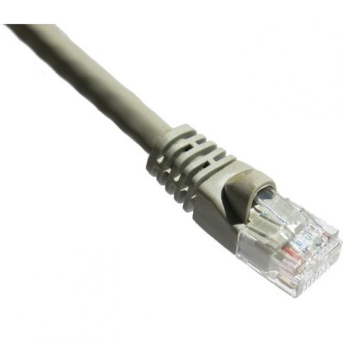 Axiom Memory Solutions  50FT CAT5E 350mhz Patch Cable Molded Boot (Gray)TAA Compliant50 ft Category 5e Network Cable for Network DeviceFirst End: 1 x RJ… AXG94128