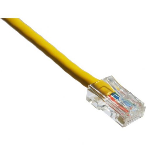 Axiom Memory Solutions  75FT CAT5E 350mhz Patch Cable Non-Booted (Yellow)75 ft Category 5e Network Cable for Network DeviceFirst End: 1 x RJ-45 Network… C5ENB-Y75-AX