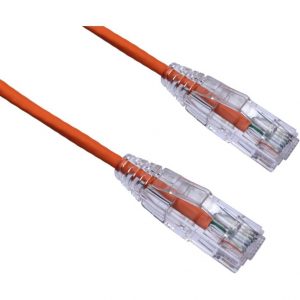 Axiom Memory Solutions  4FT CAT6A BENDnFLEX Ultra-Thin Snagless Patch Cable 650mhz (Orange)4 ft Category 6a Network Cable for Network DeviceFirst End:… C6ABFSB-O4-AX
