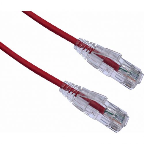 Axiom Memory Solutions  12FT CAT6A BENDnFLEX Ultra-Thin Snagless Patch Cable 650mhz (Red)12 ft Category 6a Network Cable for Network DeviceFirst End:… C6ABFSB-R12-AX