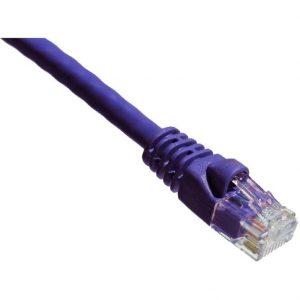 Axiom Memory Solutions  4FT CAT6A 650mhz Patch Cable Molded Boot (Purple)4 ft Category 6a Network Cable for Network DeviceFirst End: 1 x RJ-45 Network -… C6AMB-P4-AX