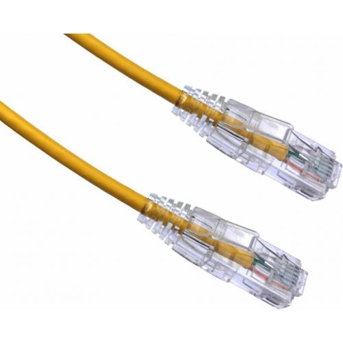 Axiom Memory Solutions  40FT CAT6 BENDnFLEX Ultra-Thin Snagless Patch Cable 550mhz (Yellow)40 ft Category 6 Network Cable for Network DeviceFirst End:… C6BFSB-Y40-AX