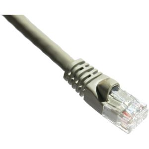 Axiom Memory Solutions  1FT CAT6 550mhz Patch Cable Molded Boot (Gray)Category 6 for Network DevicePatch Cable1 ft1 x RJ-45 Male Network1 x RJ-4… C6MB-G1-AX