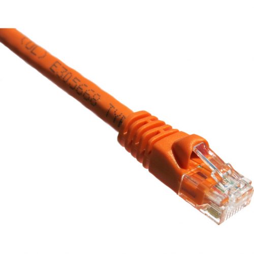 Axiom Memory Solutions  1FT CAT6 550mhz Patch Cable Molded Boot (Orange)Category 6 for Network DevicePatch Cable1 ft1 x RJ-45 Male Network1 x RJ… C6MB-O1-AX