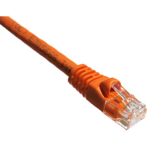 Axiom Memory Solutions  15FT CAT6 550mhz Patch Cable Molded Boot (Orange)Category 6 for Network DevicePatch Cable15 ft1 x RJ-45 Male Network1 x… C6MB-O15-AX