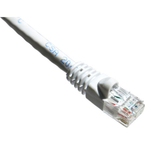 Axiom Memory Solutions  1FT CAT6 550mhz Patch Cable Molded Boot (White)Category 6 for Network DevicePatch Cable1 ft1 x RJ-45 Male Network1 x RJ-… C6MB-W1-AX