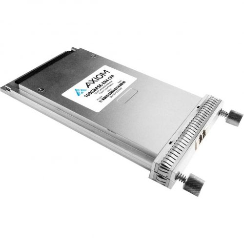 Axiom Memory Solutions  100GBASE-ER4 CFP Transceiver for JuniperCFP-100GBASE-ER4100% Juniper Compatible 100GBASE-ER4 CFP CFP-100GBASE-ER4-AX