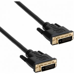 Axiom Memory Solutions  DVI-D Dual Link Digital Video Cable M/M 1m3.28 ft DVI-D Video Cable for PC, Projector, HDTV, MAC, Video DeviceFirst End: 2 x D… DVIDDLMM1M-AX