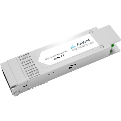Axiom Memory Solutions  40GBASE-LR4 QSFP+ Transceiver for Force 10GP-QSFP-40GE-1LR100% Force 10 Compatible 40GBASE-LR4 QSFP+ GP-QSFP-40GE-1LR-AX