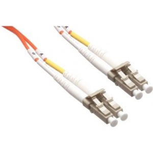 Axiom Memory Solutions  LC/LC Multimode Duplex OM1 62.5/125 Fiber Optic Cable 40m131.23 ft Fiber Optic Network Cable for Network DeviceFirst End: 2… LCLCMD6O-40M-AX